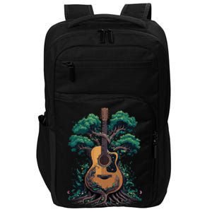 Acoustic Guitar Tree Musician Guitarist Impact Tech Backpack