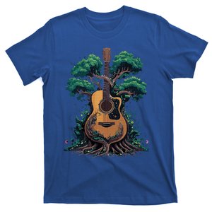 Acoustic Guitar Tree Musician Guitarist T-Shirt