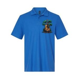 Acoustic Guitar Tree Musician Guitarist Softstyle Adult Sport Polo