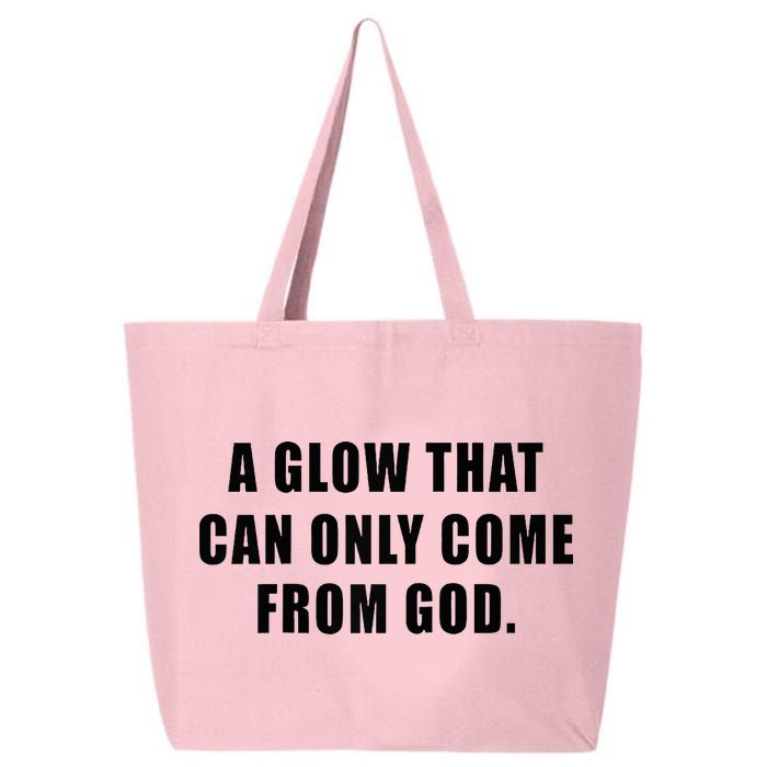 A Glow That Can Only Come From God Christian 25L Jumbo Tote