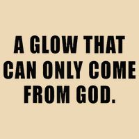 A Glow That Can Only Come From God Christian Zip Tote Bag