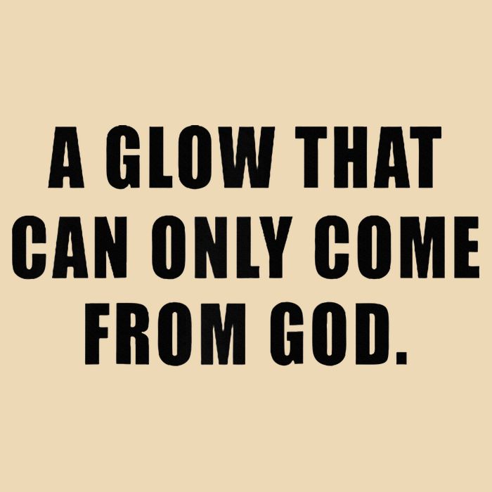 A Glow That Can Only Come From God Christian Zip Tote Bag