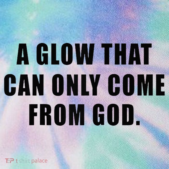 A Glow That Can Only Come From God Christian Legacy Tie Dye Trucker Hat