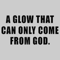 A Glow That Can Only Come From God Christian Tie-Dye T-Shirt