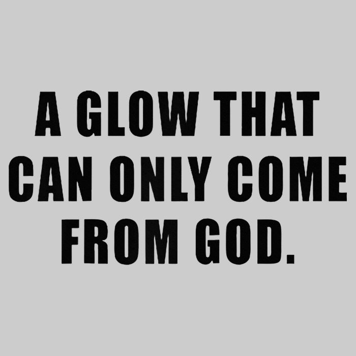 A Glow That Can Only Come From God Christian Tie-Dye T-Shirt