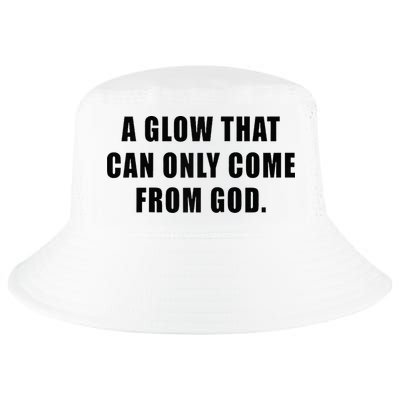 A Glow That Can Only Come From God Christian Cool Comfort Performance Bucket Hat