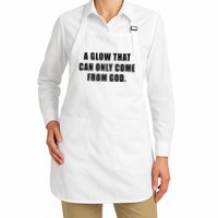 A Glow That Can Only Come From God Christian Apron