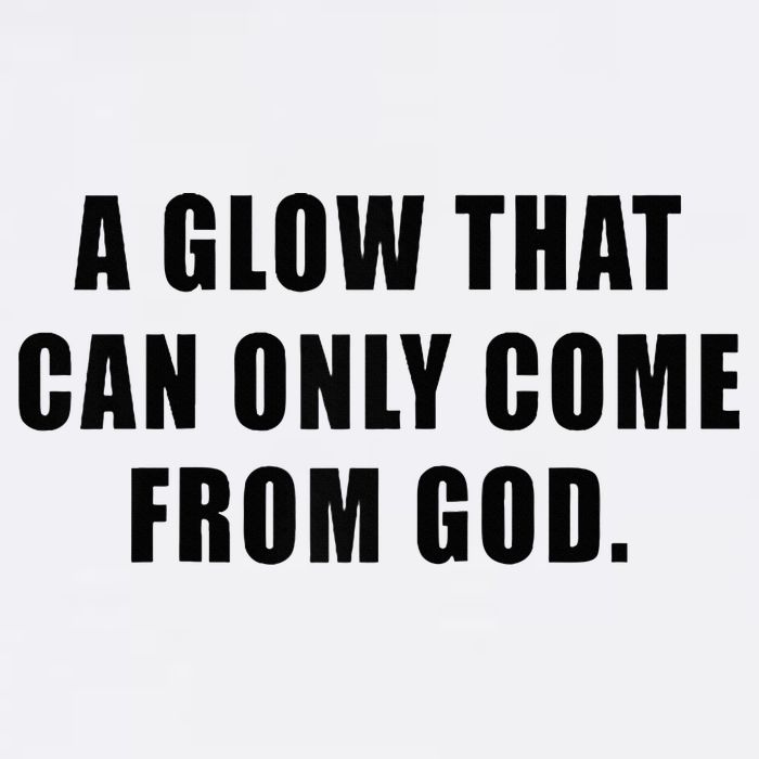 A Glow That Can Only Come From God Christian Wool Snapback Cap