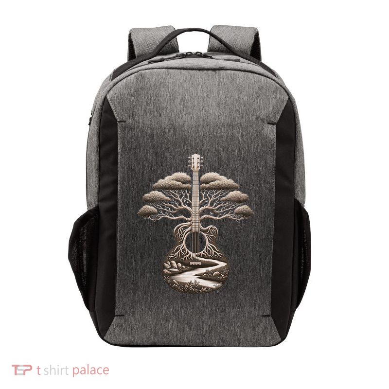 Acoustic Guitar Tree Nature Lover Guitarist Guitar Player Vector Backpack