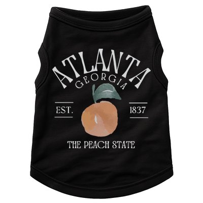 Atlanta Georgia The Peach State Doggie Tank