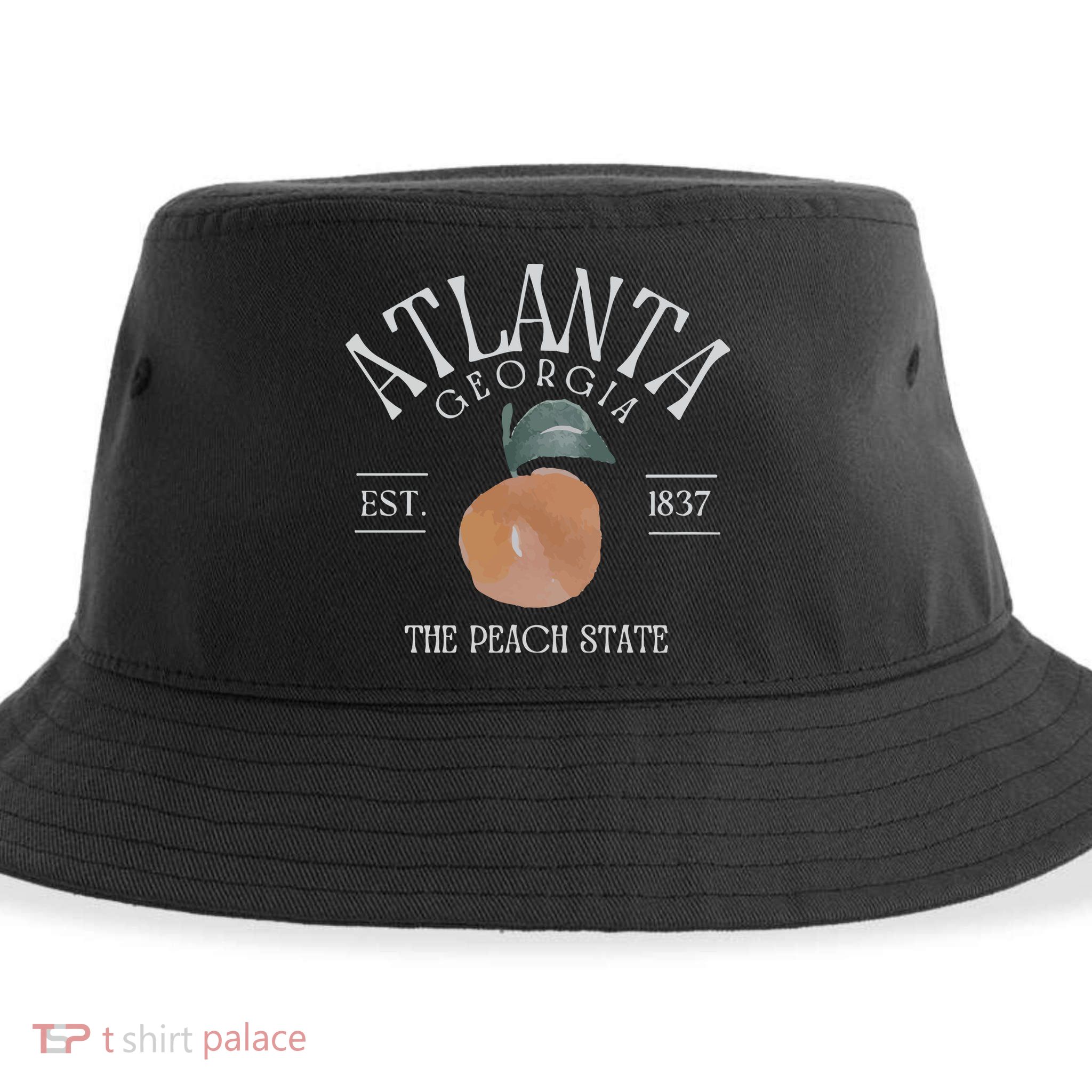 Atlanta Georgia The Peach State Sustainable Bucket Hat