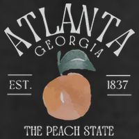 Atlanta Georgia The Peach State Beanie