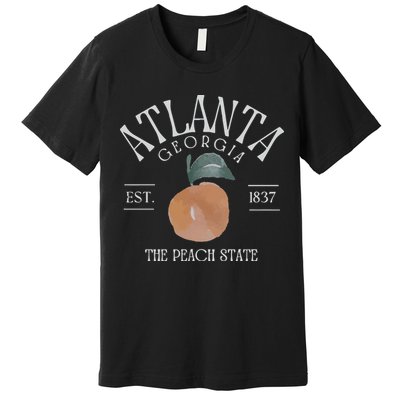 Atlanta Georgia The Peach State Premium T-Shirt