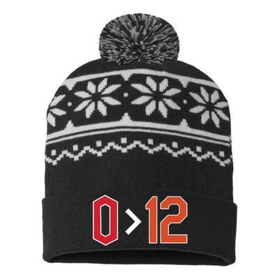 Ag Greater Than 12 USA-Made Snowflake Beanie