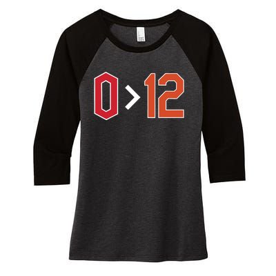 Ag Greater Than 12 Women's Tri-Blend 3/4-Sleeve Raglan Shirt