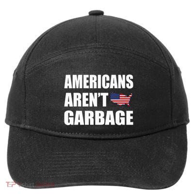 ArenT Garbage Trump 7-Panel Snapback Hat