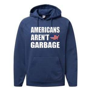 ArenT Garbage Trump Performance Fleece Hoodie