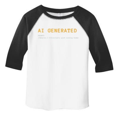 AI Generated Tee Premium Toddler Fine Jersey T-Shirt