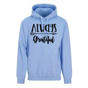 Always Grateful Thanksgiving Gift Great Gift Unisex Surf Hoodie