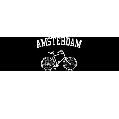 Amsterdam Gift Vintage Retro Bicycle Bike Netherlands Gift Bumper Sticker