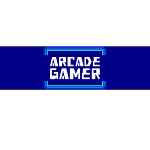 Arcade Gamer Video Games Player Retro Gaming Gamers Gift Bumper Sticker