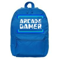 Arcade Gamer Video Games Player Retro Gaming Gamers Gift 16 in Basic Backpack