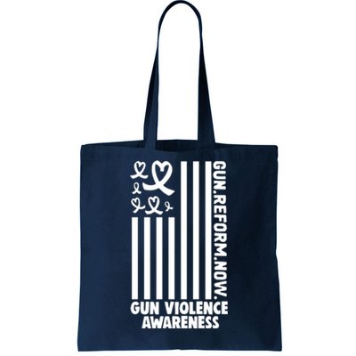 Anti Gun Violence End Gun Violence Wear Orange Tote Bag