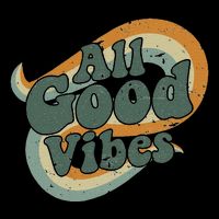 All Good Vibes Positive Vibes Only Mousepad