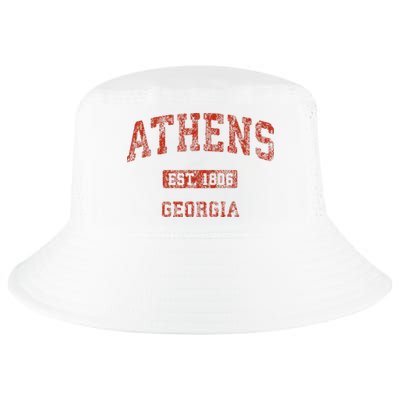 Athens Georgia Vintage Athletic Sports Cool Comfort Performance Bucket Hat