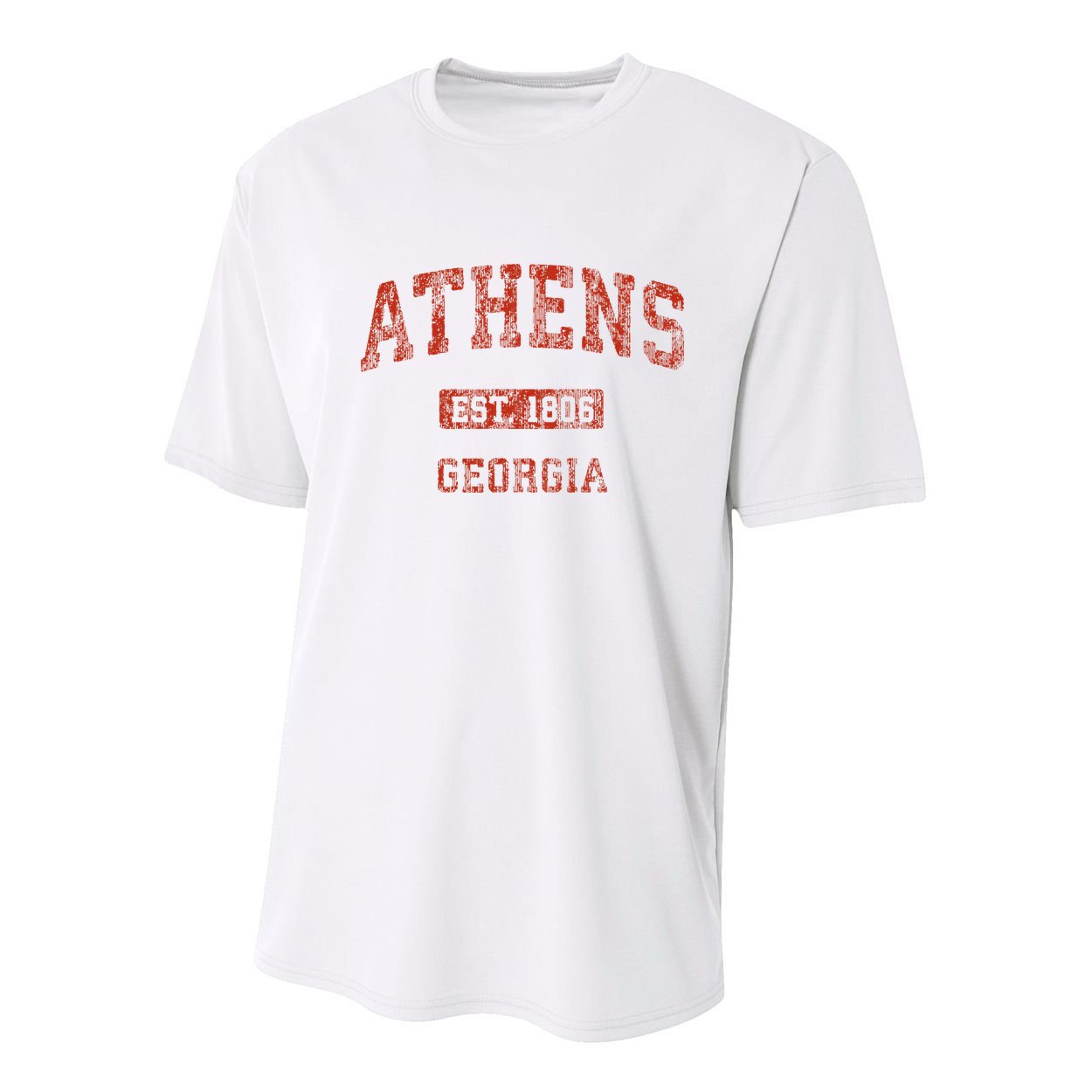 Athens Georgia Vintage Athletic Sports Youth Performance Sprint T-Shirt