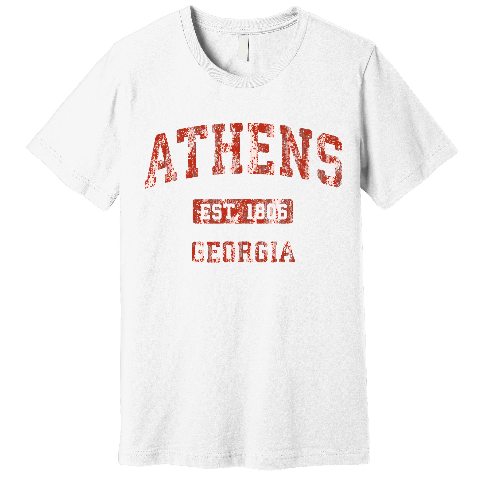 Athens Georgia Vintage Athletic Sports Premium T-Shirt