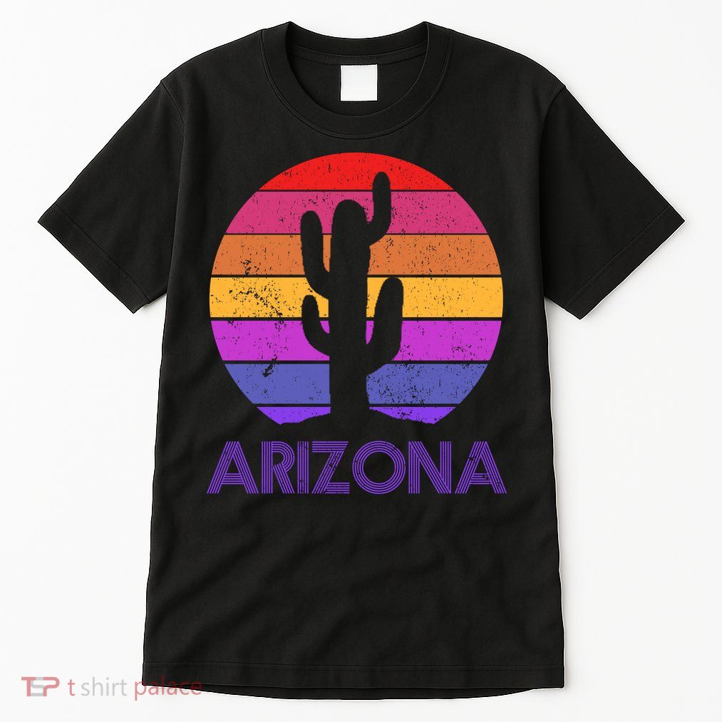 Arizona Gift Vintage Retro Cactus Souvenir Gift Tall T-Shirt