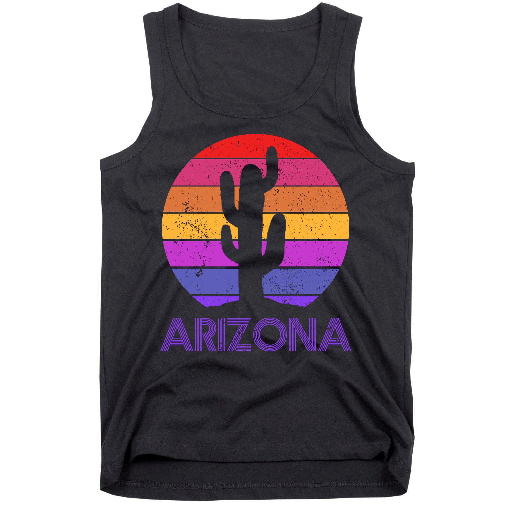 Arizona Gift Vintage Retro Cactus Souvenir Gift Tank Top