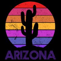 Arizona Gift Vintage Retro Cactus Souvenir Gift Tank Top