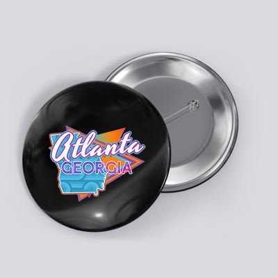 Atlanta Georgia Vintage Retro Throwback Button