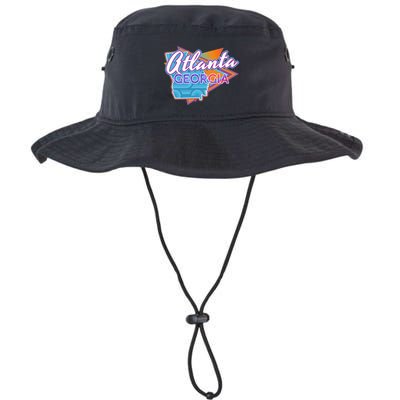 Atlanta Georgia Vintage Retro Throwback Bucket Hat
