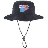 Atlanta Georgia Vintage Retro Throwback Legacy Cool Fit Booney Bucket Hat