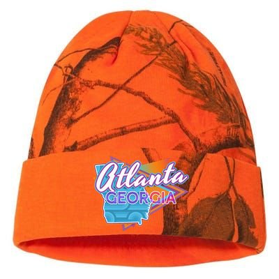 Atlanta Georgia Vintage Retro Throwback Kati Licensed 12" Camo Beanie