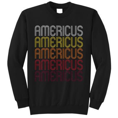 Americus Ga Vintage Style Georgia Sweatshirt