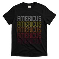 Americus Ga Vintage Style Georgia T-Shirt