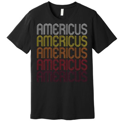 Americus Ga Vintage Style Georgia Premium T-Shirt