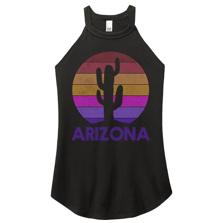 Arizona Gift Vintage Retro Cactus Souvenir Gift Women's Perfect Tri Rocker Tank