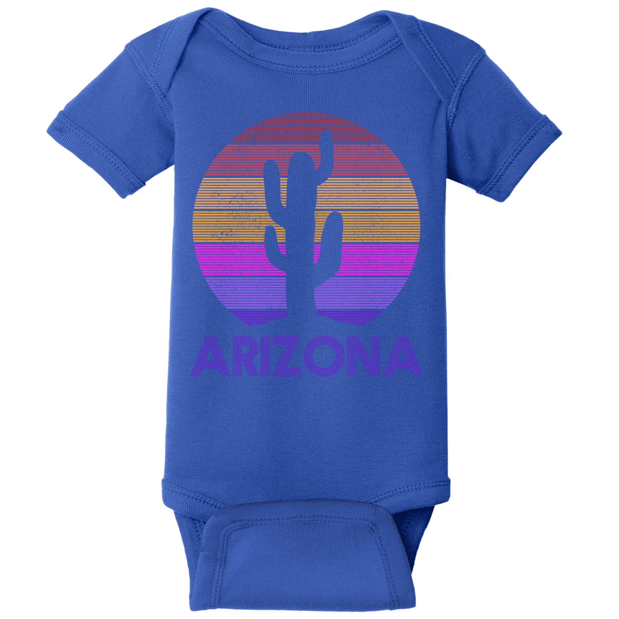 Arizona Gift Vintage Retro Cactus Souvenir Gift Baby Bodysuit