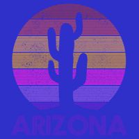 Arizona Gift Vintage Retro Cactus Souvenir Gift Baby Bodysuit