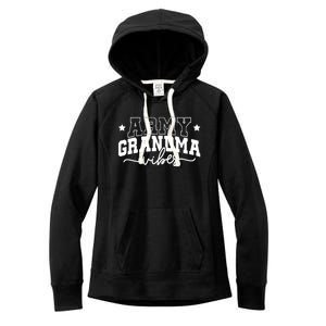 Army Grandma Vibes Women's Fleece Hoodie