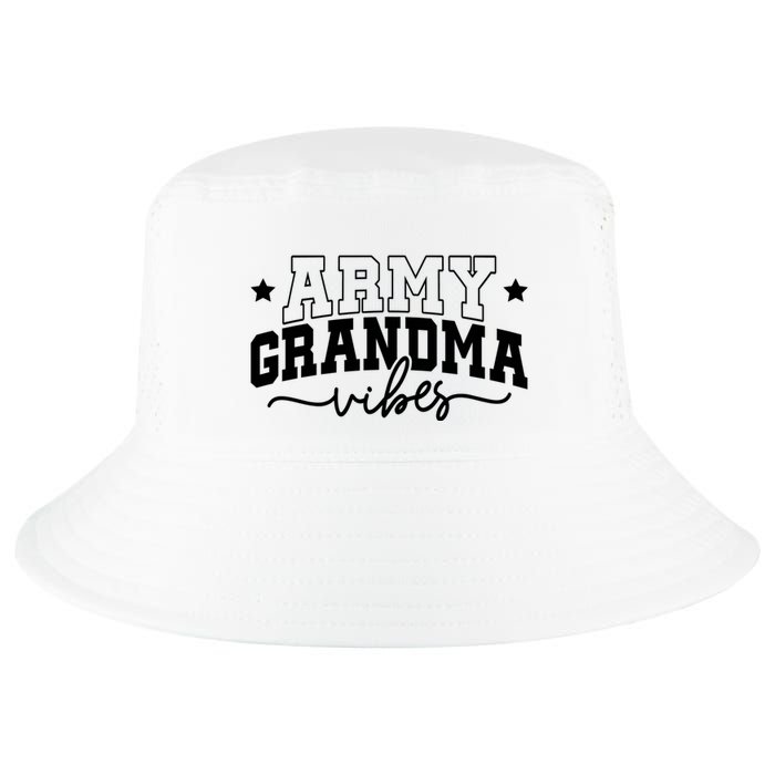 Army Grandma Vibes Cool Comfort Performance Bucket Hat