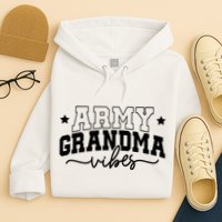Army Grandma Vibes Hoodie