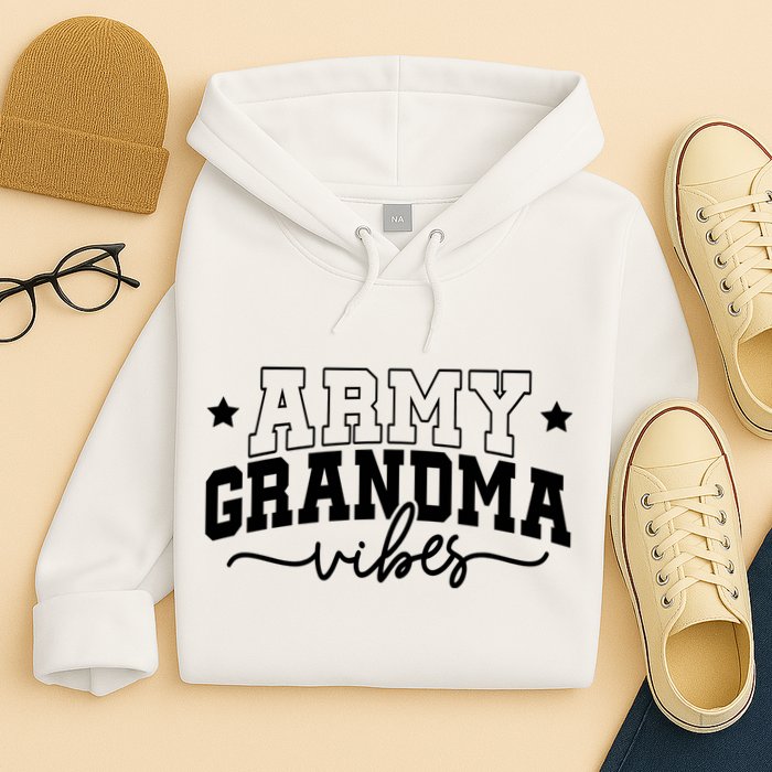 Army Grandma Vibes Hoodie