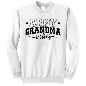 Army Grandma Vibes Sweatshirt