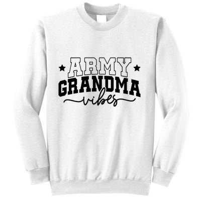 Army Grandma Vibes Sweatshirt